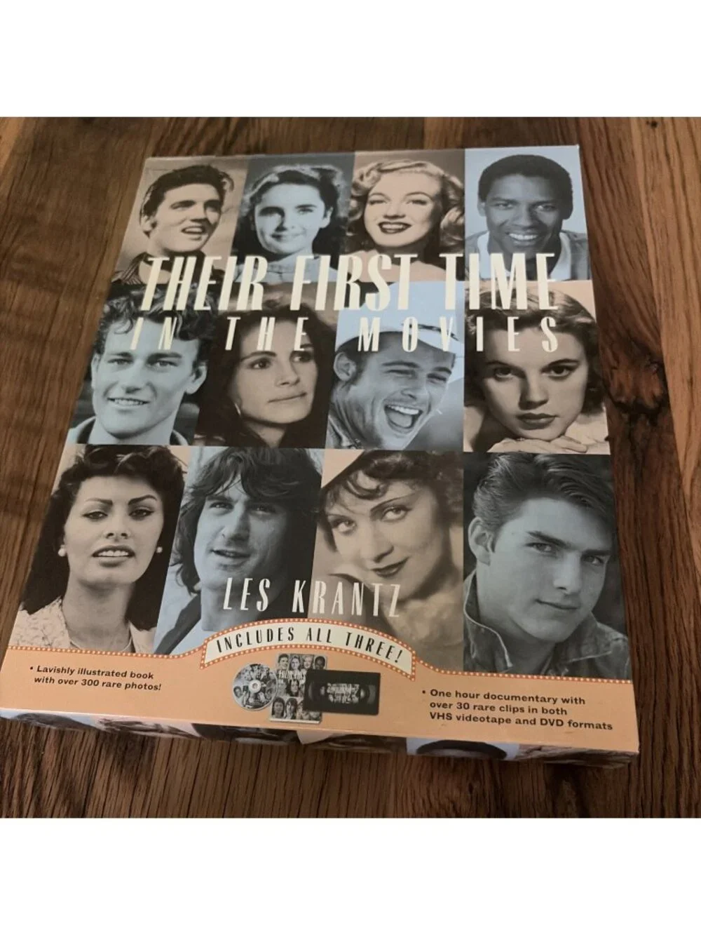 Their First Time in the Movies by Les Krantz (2001, Hardcover)